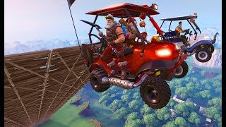 Farthest ATK Jump Wins Fortnite Challenge w Carter Sharer and Lizzy Sharer [upl. by Ajup]