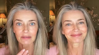 Paulina Porizkova Wearing Zero Makeup Just Mascara [upl. by Hayikat920]