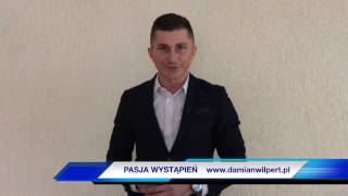 Wystąpienia publiczne mów własnymi słowami Damian Wilpert [upl. by Madel]