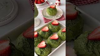 Strawberry Matcha Cakecake dessert delicacy dessert food fly [upl. by Ody]