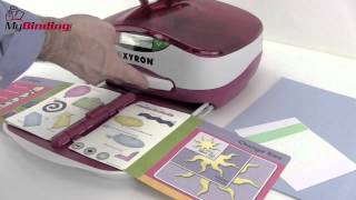 Xyron Personal Cutting System Demo Video  23412 [upl. by Ahsyekat]