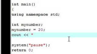 C Tutorial  3  Declaration Statements and Variables [upl. by Yanahc]