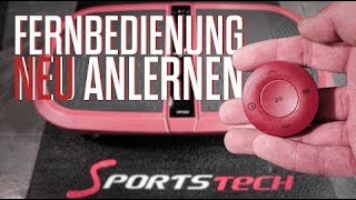 SPORTSTECH Vibration Plate VP300 Fernbedienung neu anlernen [upl. by Leterg]