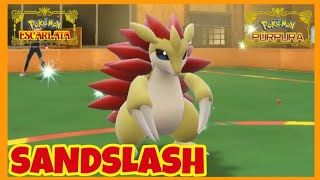 SANDSLASH SALVANDO los COMBATES en POKÉMON ESCARLATA y PÚRPURA [upl. by Hadeehuat418]