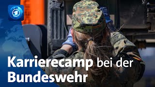 Schnupperwoche für Schülerinnen und Schüler bei der Bundeswehr [upl. by Keener908]