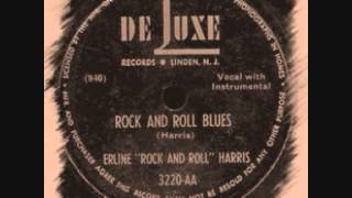 Erline Rock amp Roll Harris  Rock And Roll Blues [upl. by Haisi]