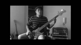 Panteón Rococo  quotVendedora de Cariciasquot Bass Cover [upl. by Ydorb]