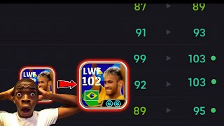 NEYMAR Jr Brazil Ambassador Pack Best Training Guide  Double Booster 🤯  efootball 2025 [upl. by Ayikal12]