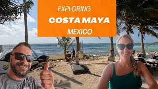 Exploring Costa Maya Outside of the Port [upl. by Hannavahs]