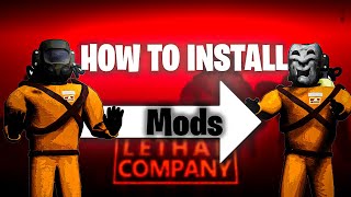 How to install mods on Lethal Company in 2024  Tutorial [upl. by Enelhtak]