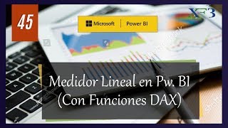 Medidor Líneal con CALCULATE VAR y DIVIDE  Power BI y más 45 [upl. by Kellyann]