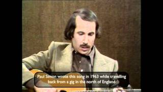 Paul Simon sings Homeward Bound live in the studio [upl. by Mulford]