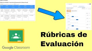 Crear rúbrica o guía de evaluación en Google Classroom [upl. by Elohcin235]