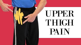 Upper Thigh Leg Pain From Pinched Femoral Nerve or Meralgie Paresthetica SelfTest amp Fix [upl. by Malinda]