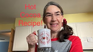 EASY and Tasty Homemade Hot Cocoa Dis Famous Hot Cocoa  You will never drink the packets again [upl. by Maurene]