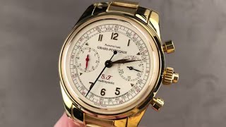 Girard Perregaux SJ Foudroyante Scuderia Ferrari Chronograph 9020 Girard Perregaux Watch Review [upl. by Hickey149]