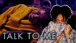 No Shut Your Mouth TALK TO ME Movie reaction First Time Watching [upl. by Lolanthe]