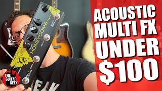 Budget Acoustic Guitar Effects Pedal  Caline Honeycomb Demo and Review [upl. by Aicnelav]