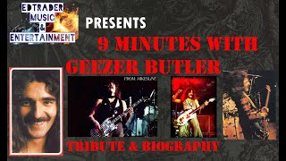 9 Minutes With Geezer Butler Of Black Sabbath [upl. by Jecho]