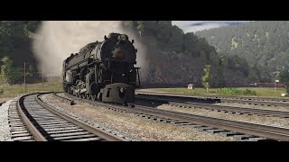 1950s PRR Horseshoe curve action [upl. by Dita]