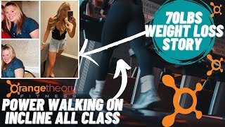 How to get more splat points in Orangetheory Class  70lbs weight loss story [upl. by Anivla]