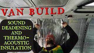 VAN BUILD  INSULATION  SOUND DEADENING  VW Caddy Maxi Camper Conversion  Life Tour RV [upl. by Marcy684]