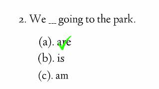 Fill the blank in these sentences with am is are [upl. by Lobiv]