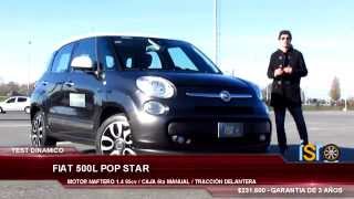 Test  Fiat 500L Pop Star 14 16v  Info Sobre Ruedas [upl. by Licastro]