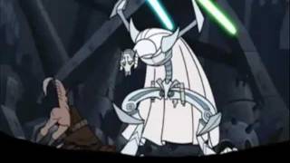 General Grievous vs Jedi Full scene [upl. by Tirma]