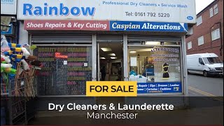 Launderette amp Dry Cleaners for sale in Manchester [upl. by Ardene363]