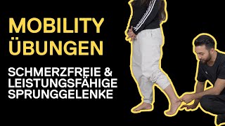 SPRUNGGELENK MOBILITY ÜBUNGEN  Diese Übungen dürfen nicht fehlen auch nach Bänderriss und OP [upl. by Silber]