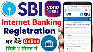 SBI Internet Banking Registration  Online SBI Net Banking Activation  sbi net banking registration [upl. by Zurc112]