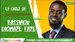 SONDAGE  Bassirou Diomaye Faye candidat de Ousmane Sonko les Sénégalais avaient donné leur avis [upl. by Mallin]