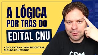 EDITAL CNU O QUE VOCÊ REALMENTE PRECISA SABER [upl. by Oiramaj]