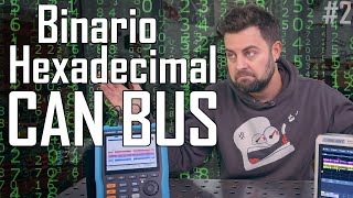 Curso CAN BUS en Automoción 2 ¿Binario y Hexadecimal [upl. by Cadmar861]