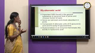 Heteropolysaccharides Ms E Jancy Mary [upl. by Nnairb]