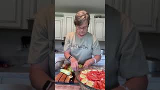 Mama Sue makes 7 LAYER SALAD  Lunch ideas for southern comfort food  Quick and easy lunch recipe [upl. by Arimlede]