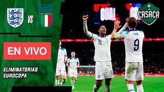 🚨 INGLATERRA vs ITALIA EN VIVO 🔥 ELIMINATORIAS EUROCOPA [upl. by Anatlus]