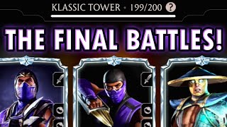 MK Mobile Destroying Final Battles in Fatal Klassic Tower I LOVE Random Tagging [upl. by Columba530]