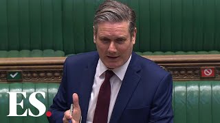 Sir Keir Starmers first PMQs New Labour leader challenges Government over UK coronavirus response [upl. by Crescentia809]