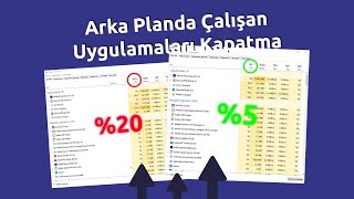 Arka Planda Çalışan Uygulamaları Kapatma Windows  ExWeiv [upl. by Princess]