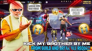 special prank on Aprils Fools day  Allied Twins  Garena Free Fire Max [upl. by Ayanat33]