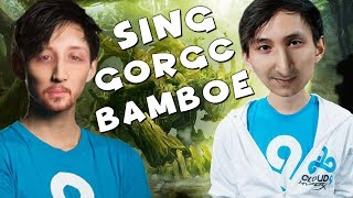 SING GORGC BAMBOE  The Good Old Trinity SingSing Dota 2 Highlights 1492 [upl. by Enirehs]