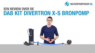 DAB Kit Divertron XS Bronpomp  Regenwaterpomp  Review [upl. by Powell]