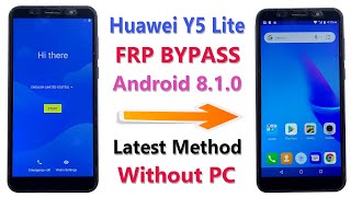 Huawei Y5 Lite DRALX5 FRP Bypass 2024  Google Account Bypass Huawei DRALX5  Y5 Lite FRP Unlock [upl. by Morgen]