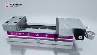 NC Hydromechanical CNC Precision Machine Vise Built in Force Gauge [upl. by Shotton]