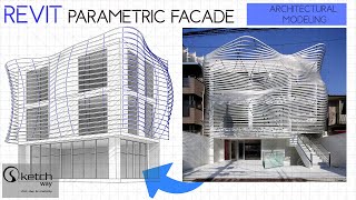 How to design parametric skin in revit massing [upl. by Kerianne]