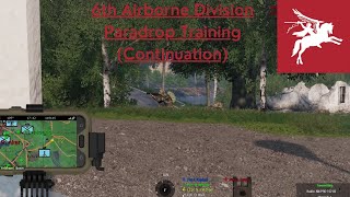 6th AB Division  Paradrop Training Continuation 290224 [upl. by Carper]