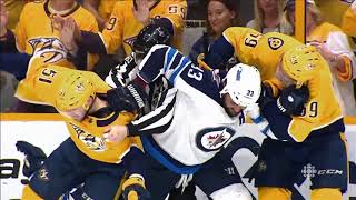 May 10 2018 Nashville Predators vs Winnipeg Jets  Game 7  HNiC  Opening Montage [upl. by Boothman]