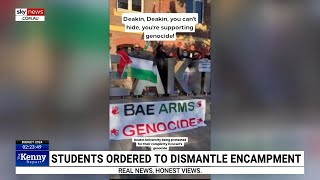 Melbourne’s Deakin University tells proPalestinian encampments to ‘pack up and leave’ [upl. by Johnath]